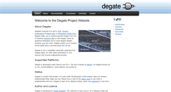 Desktop Screenshot of degate.org